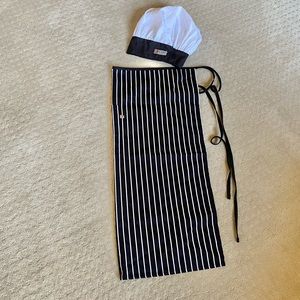 Great Costume! Or just to wear in your kitchen!  High quality apron and chef hat
